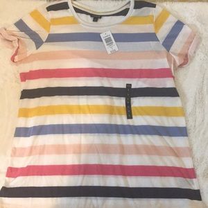 Torrid Pastel Striped Shirt